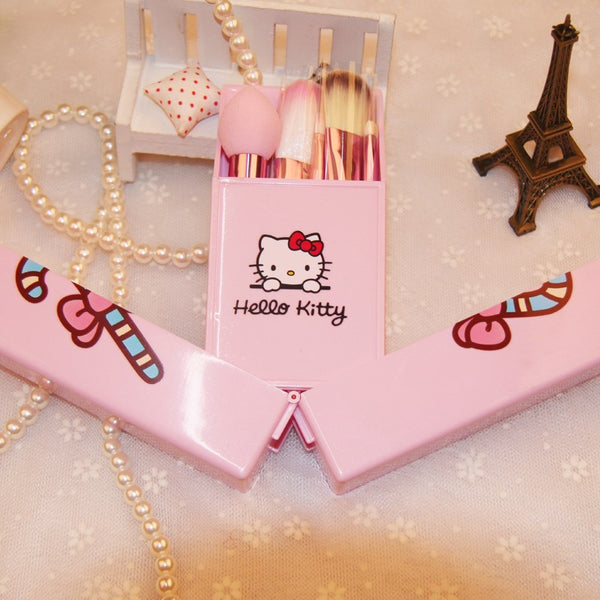 Teen Girls Hello Kitty Makeup Brushes