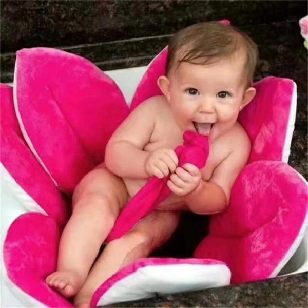 Foldable Blooming Flower Baby Bath Tub