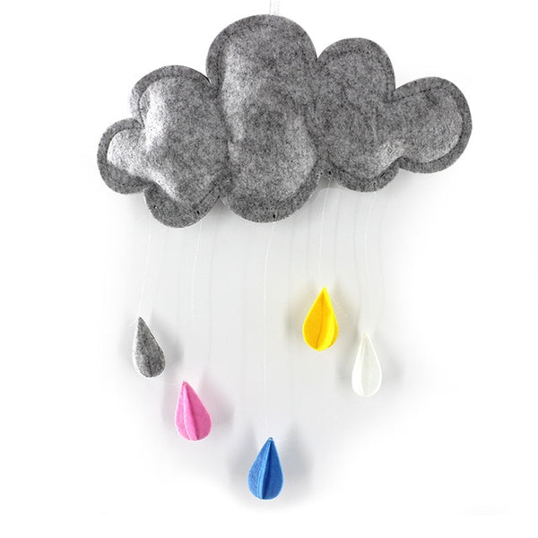 Baby Kids Room Handmade Raining Clouds Water Drop
