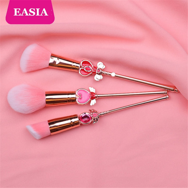 Cardcaptor 8Pcs Sakura Makeup Brush Set