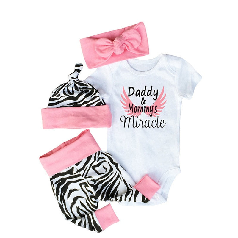 Newborn Baby Girl Take Me Home Outfit