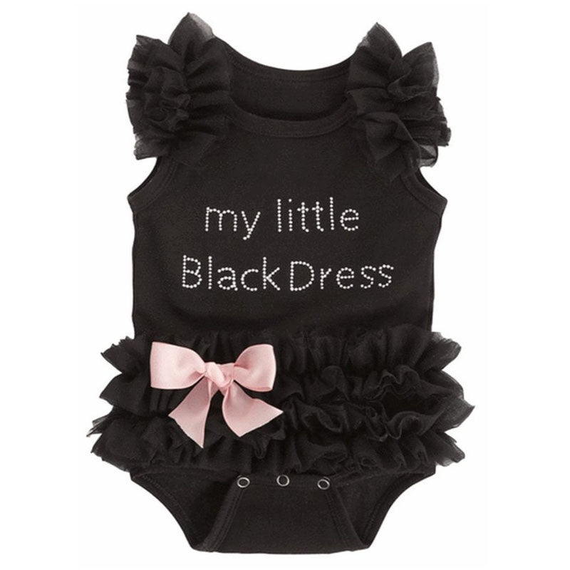 My Little Black Dress Baby Romper – The Children's Planner Store